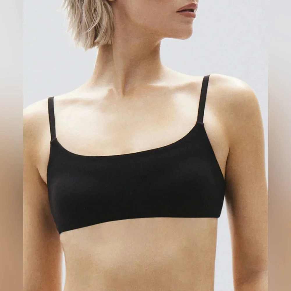 NNT 2 x La Senza velvet comfortable lightweight adjustable hooks Bralette bra M